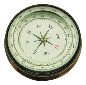 Kompass-gross-mit-geschliffenem-Glas-Durchmesser-8cm