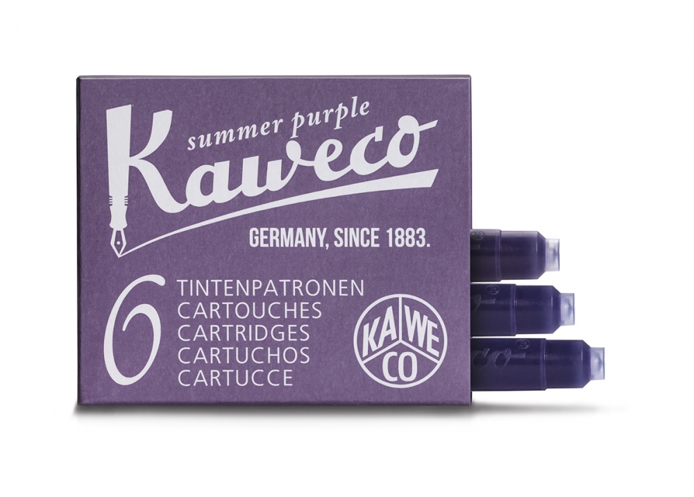 Bild 1 von Kaweco Tintenpatronen 6er Pack Sommerlila Summer purple
