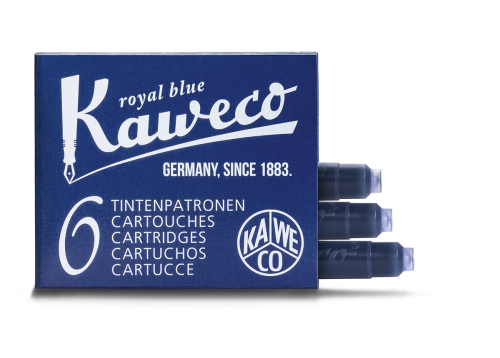 Bild 1 von Kaweco Tintenpatronen 6er Pack Königsblau Royal blue