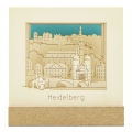 Mini Silhourama Heidelberg 3D gelasert in Geschenkbox