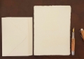 Bild 2 von Briefpapier aus Amalfi Büttenpapier 10er Set  / (Format des Papiers) 16 x 22cm (21,90€)