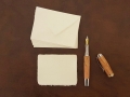 Bild 2 von Briefpapier aus Amalfi Büttenpapier 10er Set  / (Format des Papiers) 8 x 11cm (18,90€)