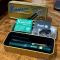 Kaweco CLASSIC SPORT Set in Dose Füllhalter grün