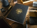 Letterpress Sketchbook - Black - von Letterwish 16,5 x 23cm
