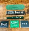 Kaweco Sport Set GRÜN mit Lederetui grün Tinte grün