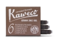 Kaweco Tintenpatronen 6er Pack Karamellbraun Caramel brown
