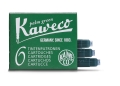 Kaweco Tintenpatronen 6er Pack Palmengrün Palm green